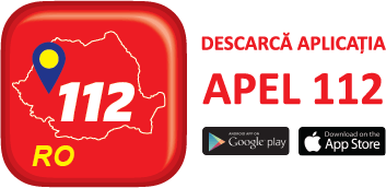 112 număr unic pentru apeluri de urgență, disponibil în toată țara, ce poate fi apelat din toate rețelele publice de telefonie